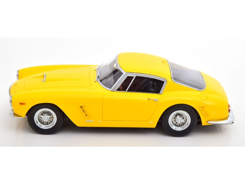 KK-Scale 1:18 Ferrari 250 GT SWB Passo Corto 1961 Yellow - gtrmodels