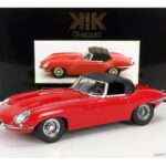 KK-Scale 1:18 Jaguar E-Type Cabriolet Closed Top Series 1 LHD 1961