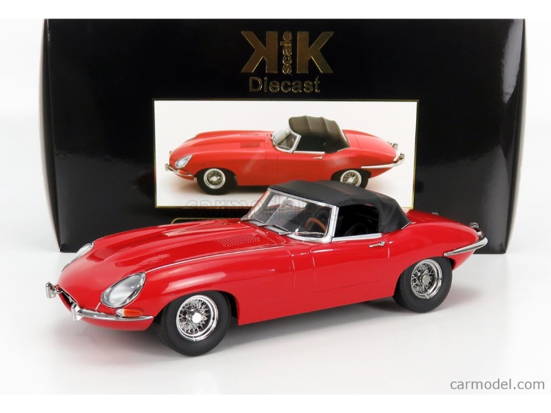 KK-Scale 1:18 Jaguar E-Type Cabriolet Closed Top Series 1 LHD 1961