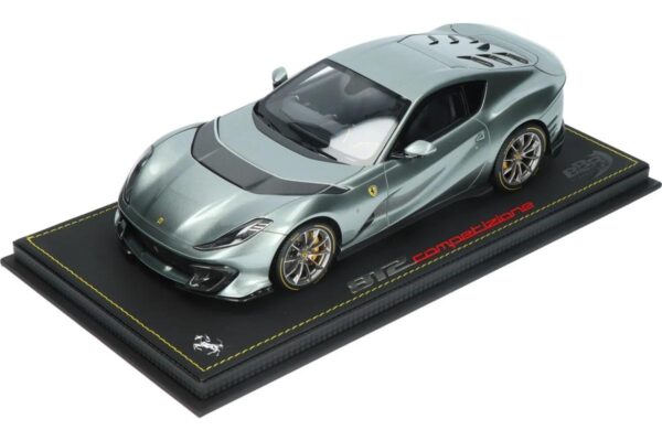 BBR 1:18 Ferrari 812 Competizione 2021 COBURN grey - LIMITED EDITION 110pcs - Image 2