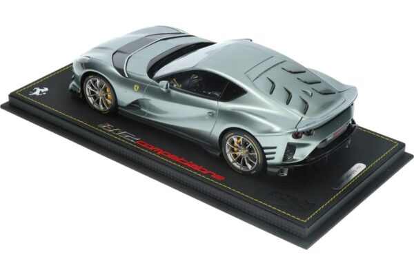 BBR 1:18 Ferrari 812 Competizione 2021 COBURN grey - LIMITED EDITION 110pcs - Image 4