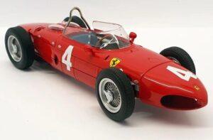 FIGURINE 1/18 PHIL HILL DRIVING FERRARI 156 VROOM PEINT FOR EXOTO CMC CMR