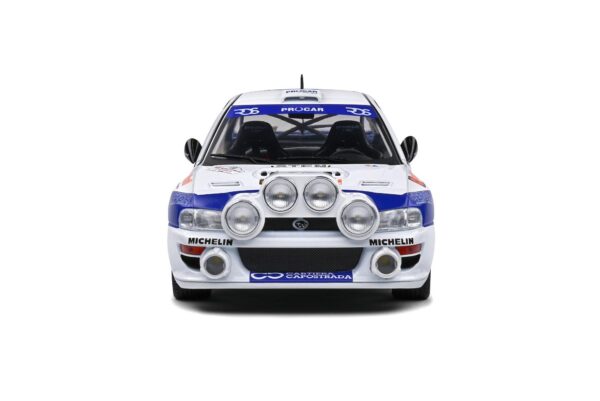 Solido 1/18 Subaru Impreza S5 WRC99 – Rally Azimut Di Monza – 2000 – #8 V.Rossi / C.Cassina - Image 4