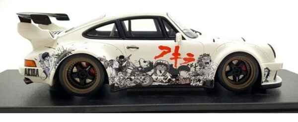 GT Spirit 1/18 Porsche RWB AKIRA GLACIER WHITE 2024 - Image 3