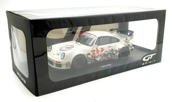 GT Spirit 1/18 Porsche RWB AKIRA GLACIER WHITE 2024 - Image 5