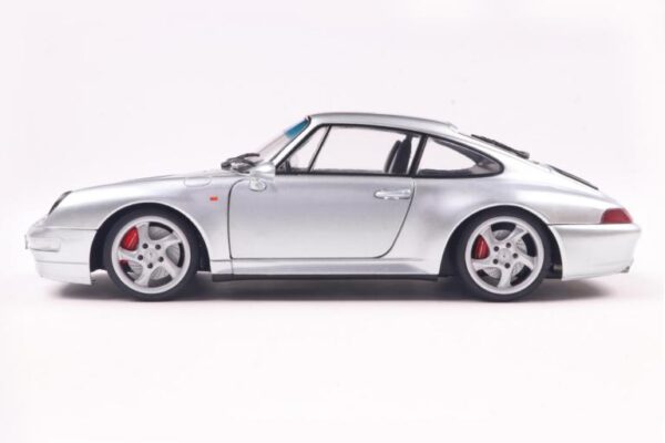Solido 1/18 Porsche 911 (993) 4S – Polar Silver – 1996 NEW! - Image 2