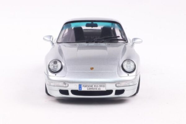 Solido 1/18 Porsche 911 (993) 4S – Polar Silver – 1996 NEW! - Image 8