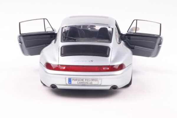 Solido 1/18 Porsche 911 (993) 4S – Polar Silver – 1996 NEW! - Image 10