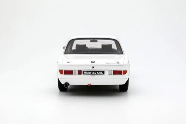 Otto 1/18 BMW 3,0 CSL Chamonix White 1972 NEW! - Image 4