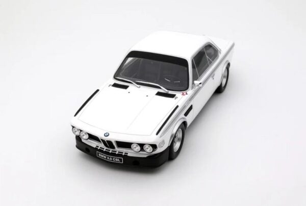 Otto 1/18 BMW 3,0 CSL Chamonix White 1972 NEW! - Image 5