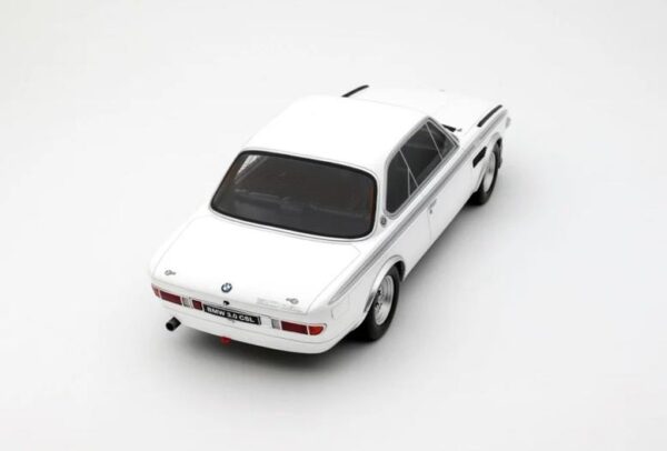 Otto 1/18 BMW 3,0 CSL Chamonix White 1972 NEW! - Image 6