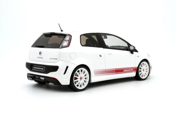 Otto 1/18 Fiat Punto Abarth Esseesse 1949 White 2010 NEW! - Image 2