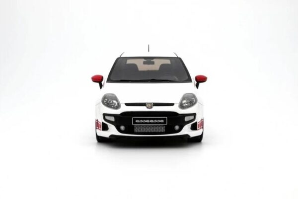 Otto 1/18 Fiat Punto Abarth Esseesse 1949 White 2010 NEW! - Image 4