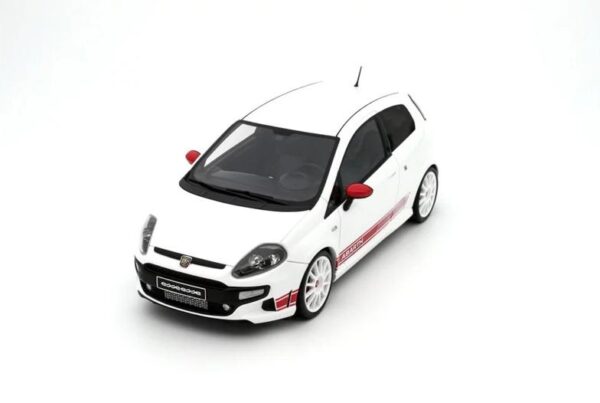 Otto 1/18 Fiat Punto Abarth Esseesse 1949 White 2010 NEW! - Image 6