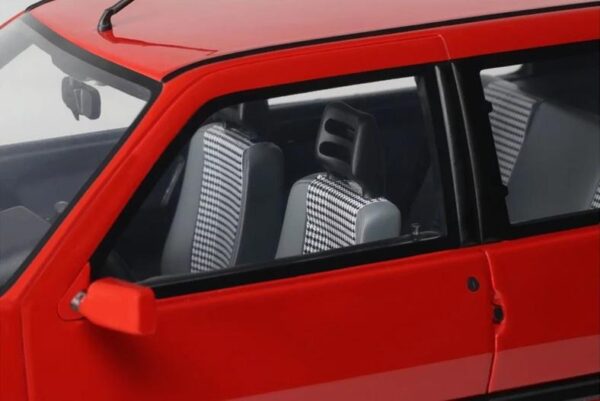 Otto 1/18 Fiat Uno Turbo i.e Rosso Racing 1990 NEW! - Image 3