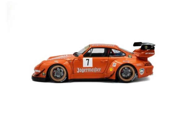 Solido 1/18 Porsche 911 Jagermeister RWB Bodykit #7 – 2020- NEW! - Image 2