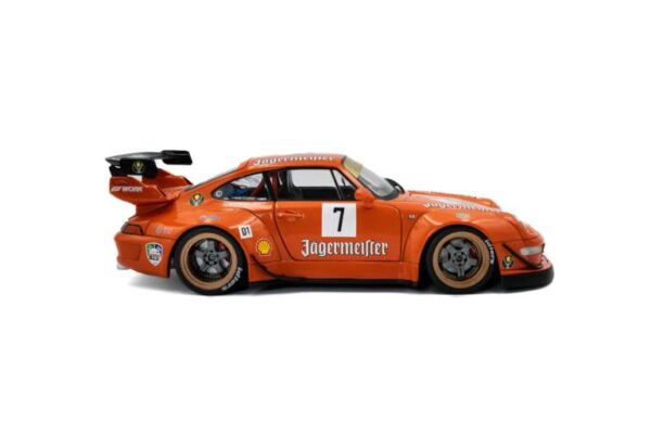 Solido 1/18 Porsche 911 Jagermeister RWB Bodykit #7 – 2020- NEW! - Image 5