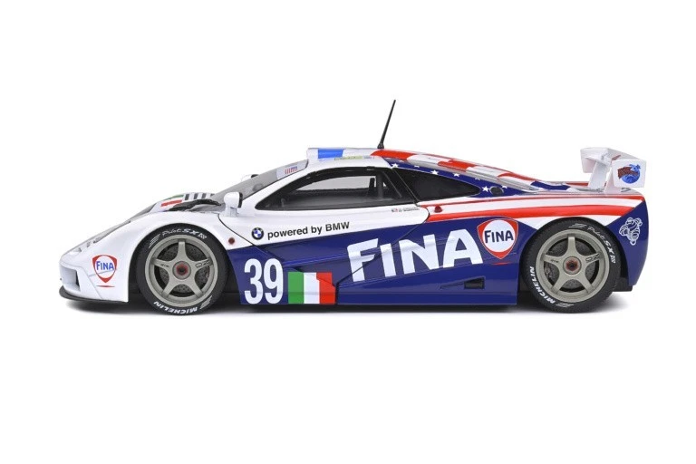 Solido 1/18 McLaren F1 GTR Fina #39 24H Le Mans 1996 - Image 2
