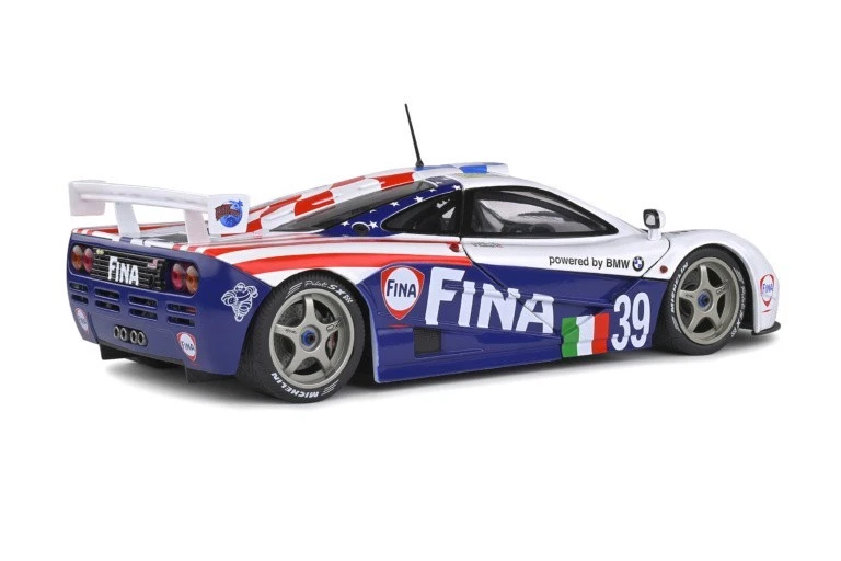 Solido 1/18 McLaren F1 GTR Fina #39 24H Le Mans 1996 - Image 4