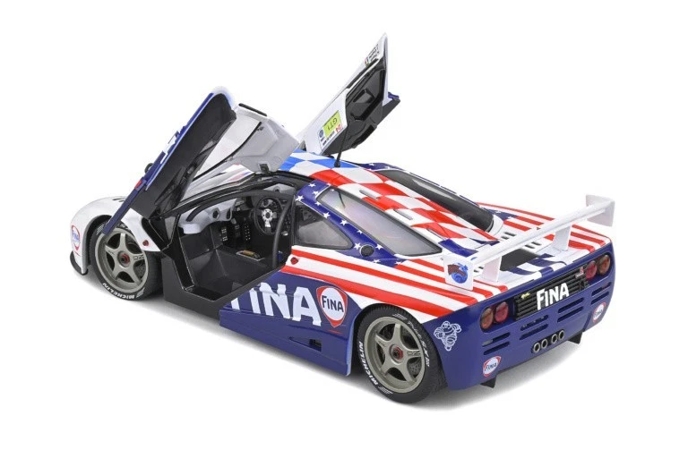 Solido 1/18 McLaren F1 GTR Fina #39 24H Le Mans 1996 - Image 7