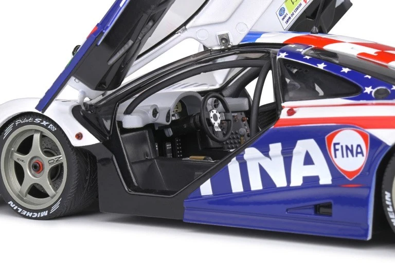 Solido 1/18 McLaren F1 GTR Fina #39 24H Le Mans 1996 - Image 9