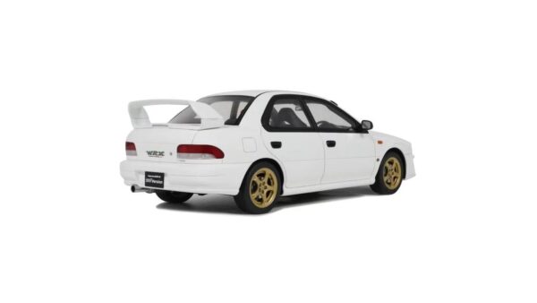 Otto 1/18 Subaru Impreza WRX Type RA Sti Pure White 2000 - NEW! - Image 2
